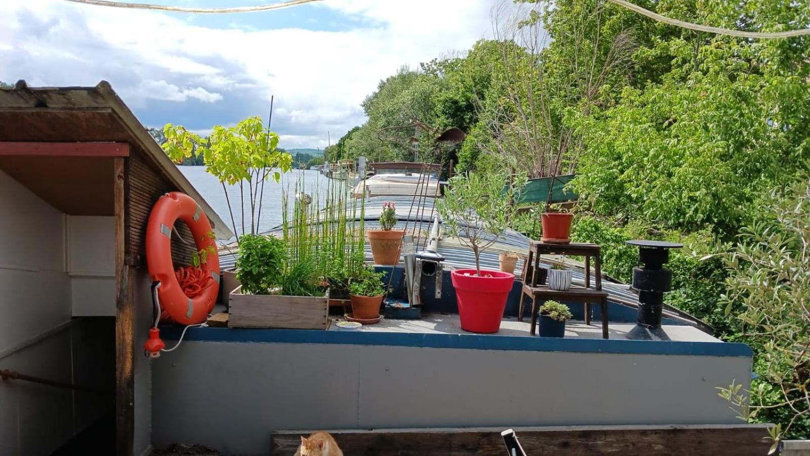 Chambre Sur L'Eau - Peniche La Diva Conflans-Sainte-Honorine Esterno foto